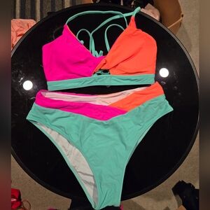 New Colorblock Bikini